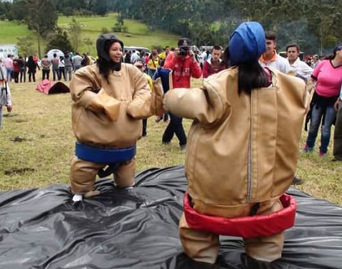 inflables para niños sumo
